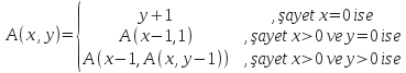 Ackermann Fonksiyonu (Ackerman Function) – Bilgisayar Kavramları